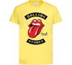 Дитяча футболка The Rolling Stones 1978 Лимонний фото
