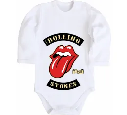 Детский боди The Rolling Stones 1978 Белый фото
