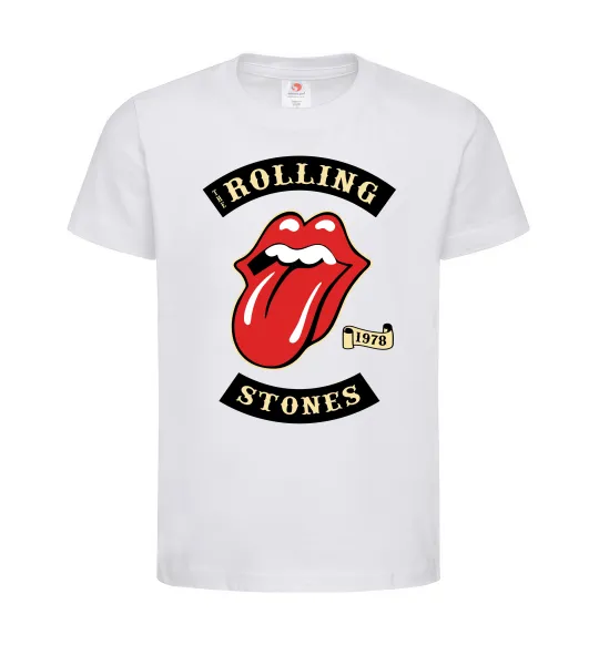 Дитяча футболка The Rolling Stones 1978 Білий фото