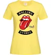 Женская футболка The Rolling Stones 1978 Лимонный фото