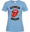 Женская футболка The Rolling Stones 1978 Голубой фото