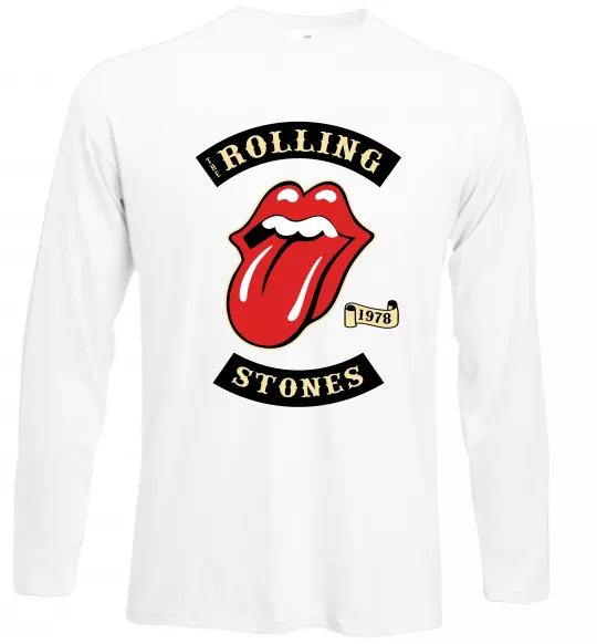 Лонгслив The Rolling Stones 1978 Белый фото