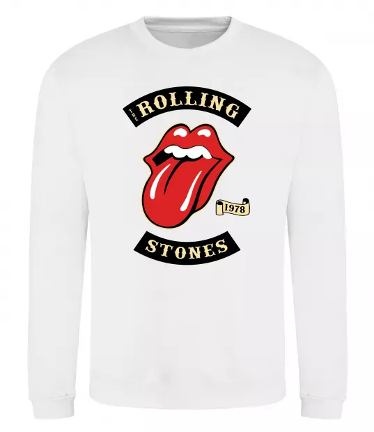 Свитшот The Rolling Stones 1978 Белый фото