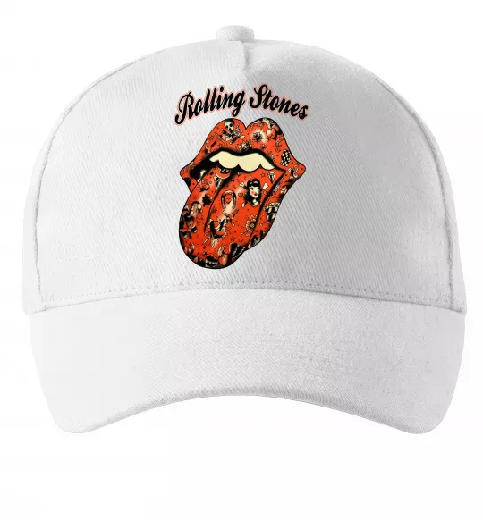 Кепка Tattoo Rolling Stones Белый фото