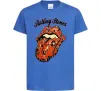Дитяча футболка Tattoo Rolling Stones Яскраво-синій фото