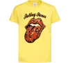 Дитяча футболка Tattoo Rolling Stones Лимонний фото