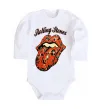 Дитячий бодік Tattoo Rolling Stones Білий фото