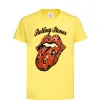 Дитяча футболка Tattoo Rolling Stones Лимонний фото