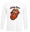Лонгслив Tattoo Rolling Stones Белый фото
