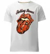 Чоловіча преміум футболка Tattoo Rolling Stones Білий Чоловіча преміум футболка Tattoo Rolling Stones Білий фото