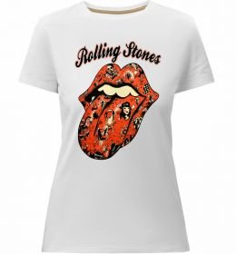 Жіноча преміум футболка Tattoo Rolling Stones