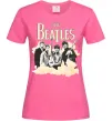 Жіноча футболка The Beatles retro poster Яскраво-рожевий Жіноча футболка The Beatles retro poster Яскраво-рожевий фото