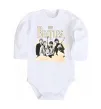 Дитячий бодік The Beatles retro poster Білий фото