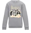 Детский Свитшот The Beatles retro poster Серый меланж фото
