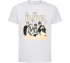 Детская футболка The Beatles retro poster Белый фото