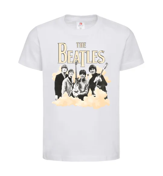 Дитяча футболка The Beatles retro poster Білий фото