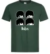 Чоловіча футболка The Beatles group Темно-зелений фото