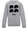 Детский Свитшот The Beatles group Серый меланж фото