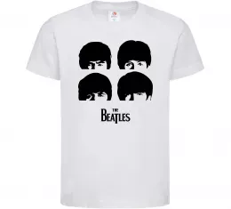 Детская футболка The Beatles group Белый фото