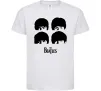 Детская футболка The Beatles group Белый фото