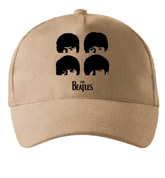 Кепка The Beatles group Песочный фото