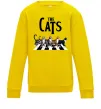 Детский Свитшот The Cats Солнечно желтый фото
