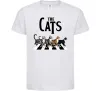 Детская футболка The Cats Белый фото