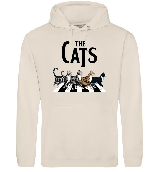 Женская толстовка (худи) The Cats Таш фото
