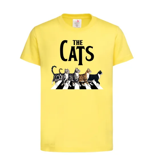 Дитяча футболка The Cats Лимонний фото