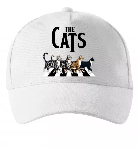 Кепка The Cats Белый фото