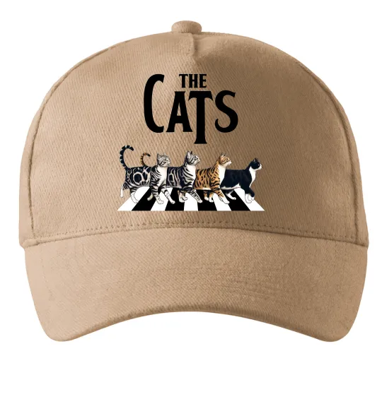 Кепка The Cats Песочный фото