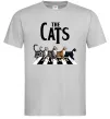 Мужская футболка The Cats Серый фото