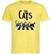 Мужская футболка The Cats Лимонный фото