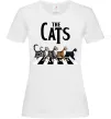 Женская футболка The Cats Белый фото