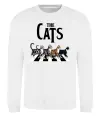 Свитшот The Cats Белый фото