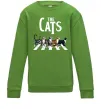 Детский Свитшот The Cats Лаймовый фото