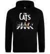 Чоловіча толстовка (худі) The Cats Чорний фото