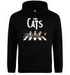 Женская толстовка (худи) The Cats Черный фото
