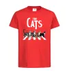 Дитяча футболка The Cats Червоний фото