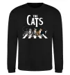 Світшот The Cats Чорний фото