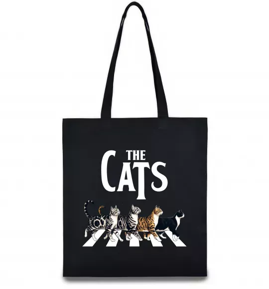Эко-сумка The Cats Черный фото
