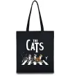 Эко-сумка The Cats Черный фото
