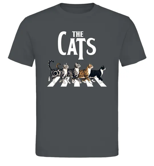 Мужская футболка The Cats Графит фото