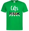 Мужская футболка The Cats Зеленый фото