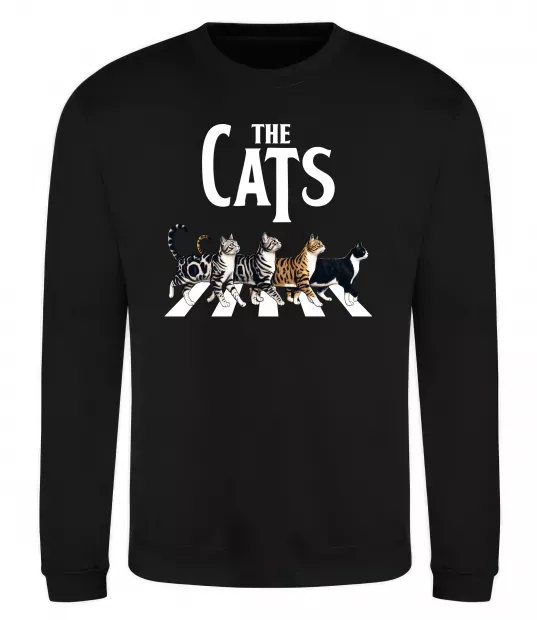 Свитшот The Cats Черный фото