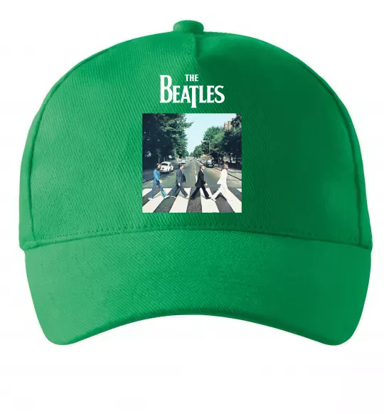 Кепка The Beatles платівка Зелений фото