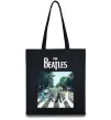Эко-сумка The Beatles платівка Черный фото
