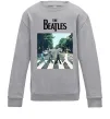 Детский Свитшот The Beatles платівка Серый меланж фото
