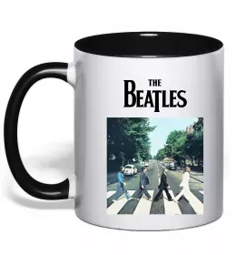 Чашка з кольоровою ручкою