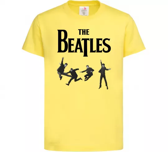 Дитяча футболка The Beatles фото Лимонний фото